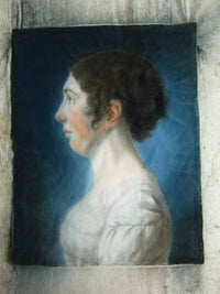Pair of Empire Pastel Portraits, 1813 – L.H. Hessel, Nuremberg, Early 19th‑Century Art
