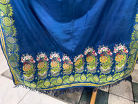 Rococo Elegance in Spitalfields Silk – Antique Stole, ca. 1790