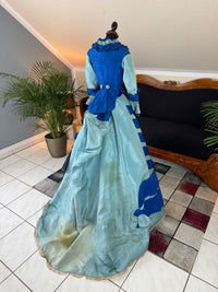 Antique Victorian Evening Dress, England, ca. 1872