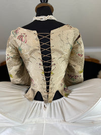 Rare Rococo Bodice, ca. 1765 – Hand‑Stitched French 18th‑Century Garment
