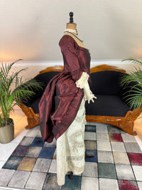 Rococo Robe à la Polonaise and Petticoat, ca. 1775