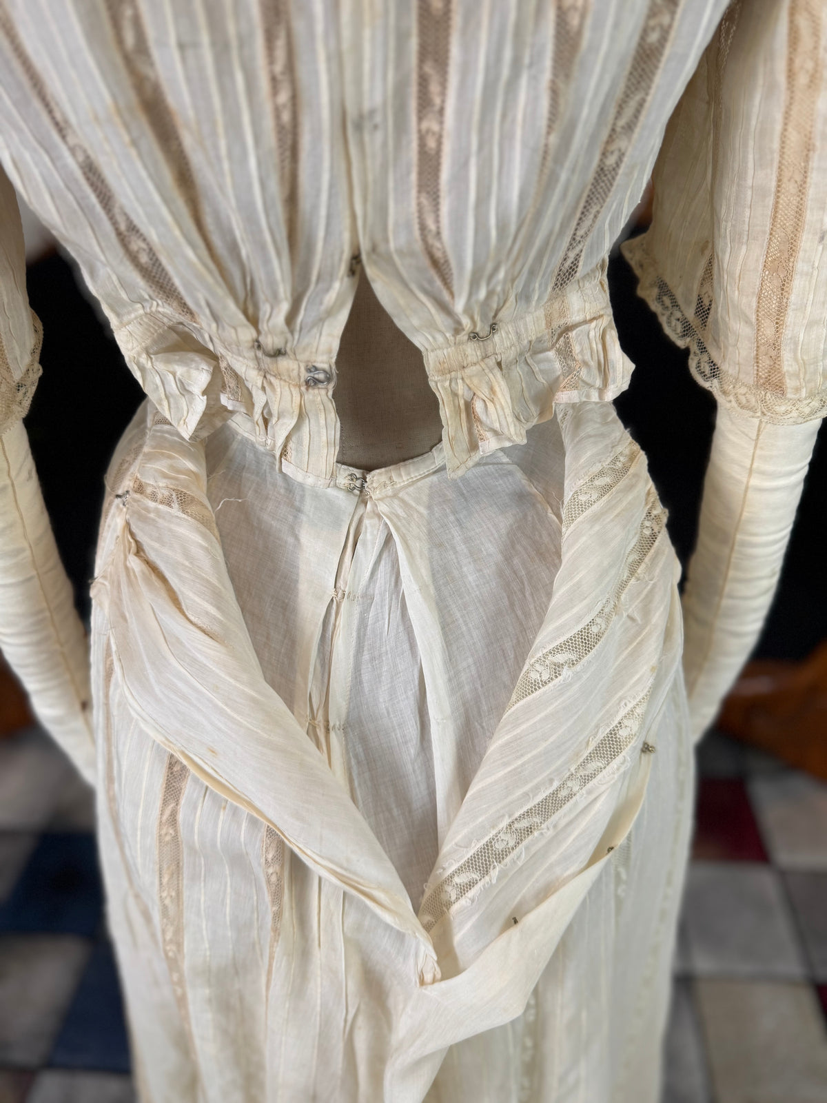 Antique Lingerie Dress, America, ca. 1904