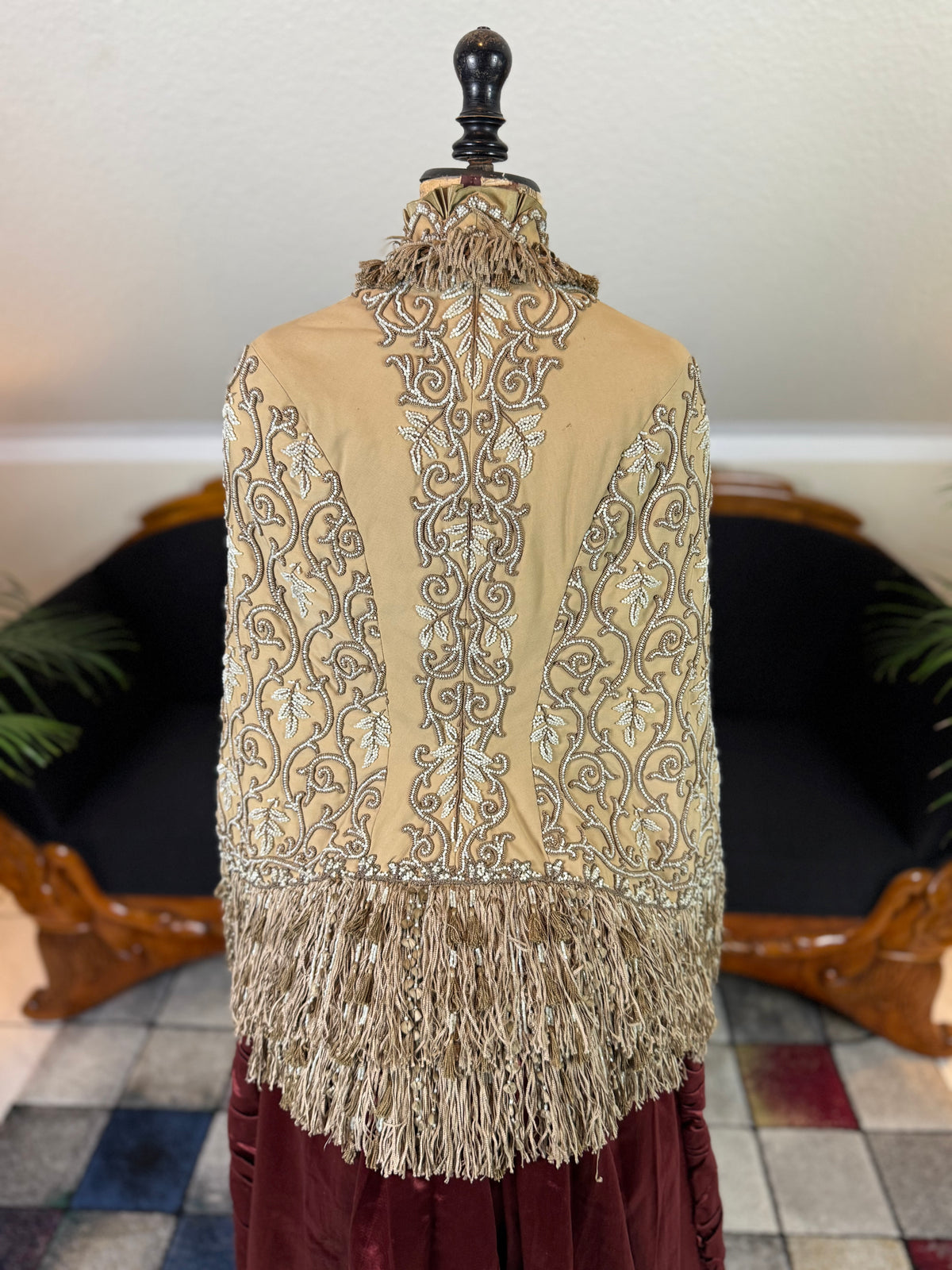 Antique Embroidered Dolman, ca. 1880