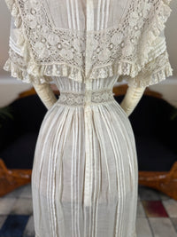 Antique Edwardian Tea Dress, America, ca. 1906