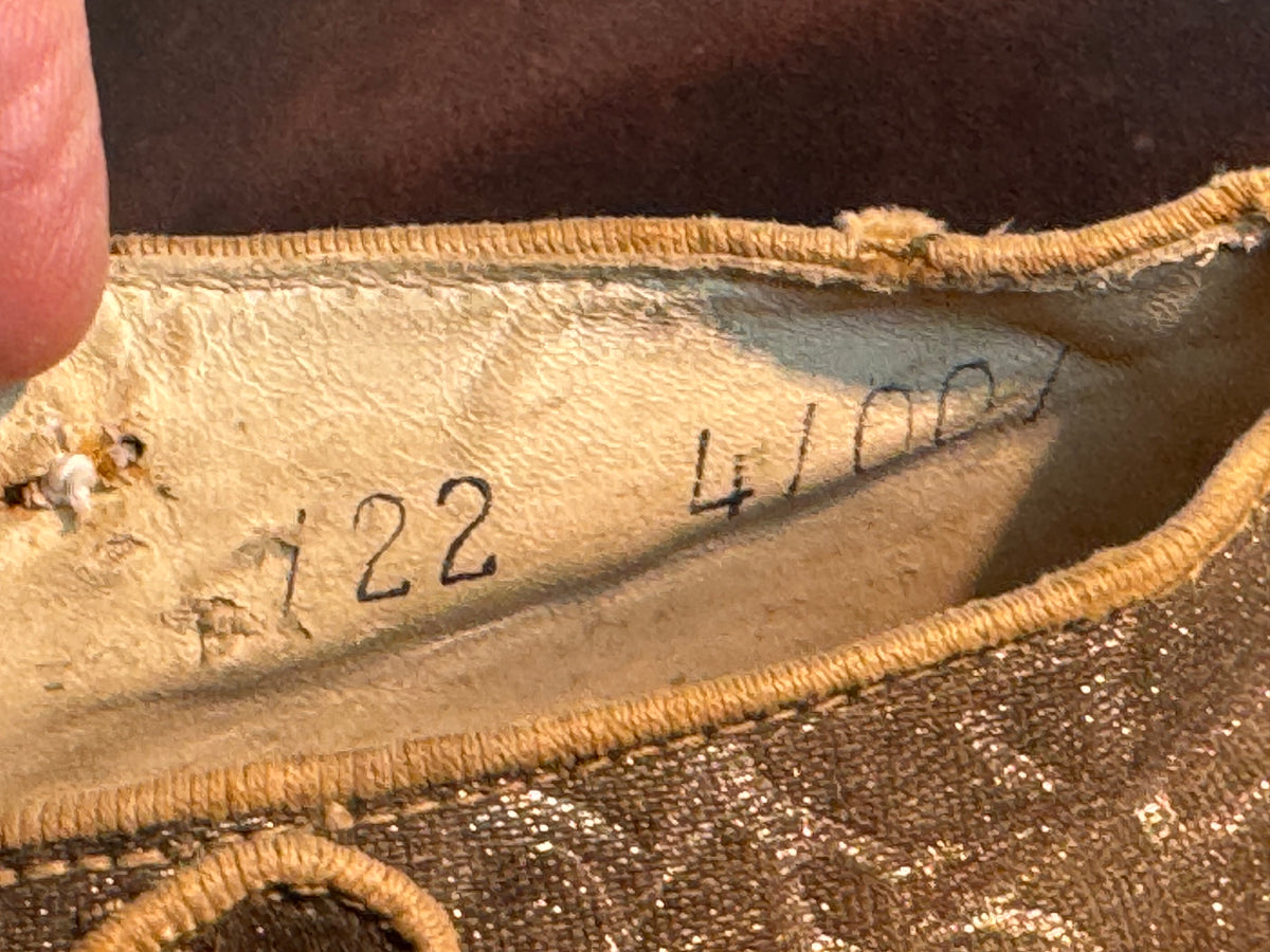 WIENER WERKSTÄTTE Shoes, Enamel Medaillons, Vienna, ca. 1910