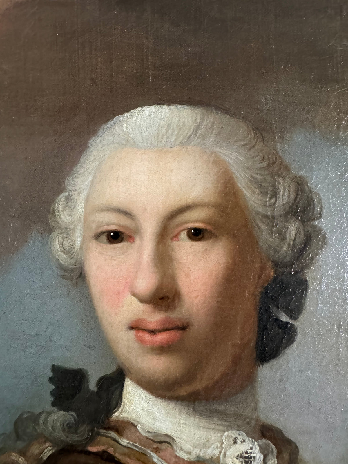 Courtly Rococo Portrait of a Viennese Couple, ca. 1760 – Austrian 18th‑Century Aristocratic Painting