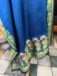 Rococo Elegance in Spitalfields Silk – Antique Stole, ca. 1790