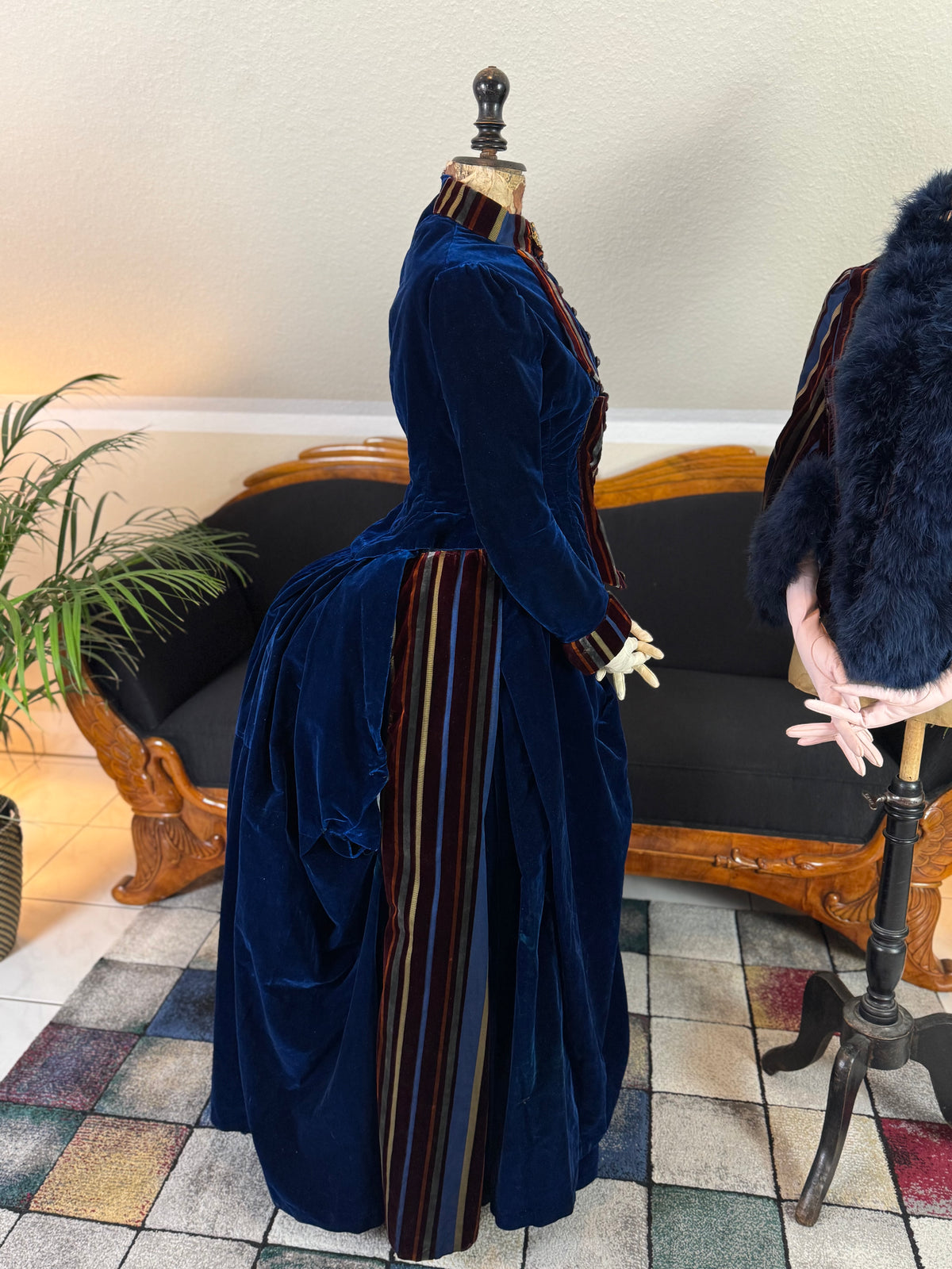 Winter Visiting Gown, America, ca. 1885 // Winter-Besuchskleid, Amerika, ca. 1885