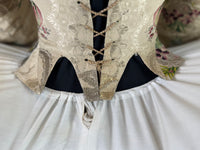 Rare Rococo Bodice, ca. 1765 – Hand‑Stitched French 18th‑Century Garment