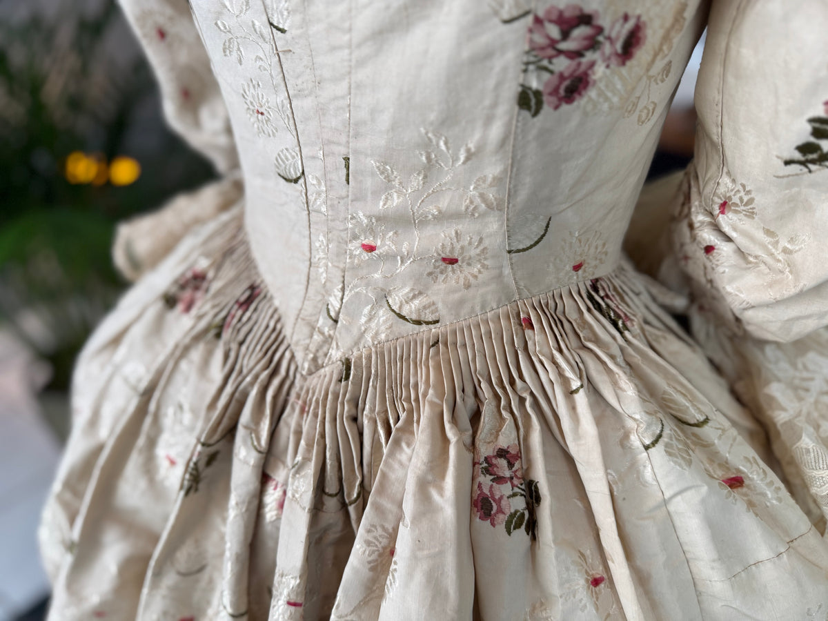 Rococo Robe á L'Anglaise and Petticoat, England, ca. 1770