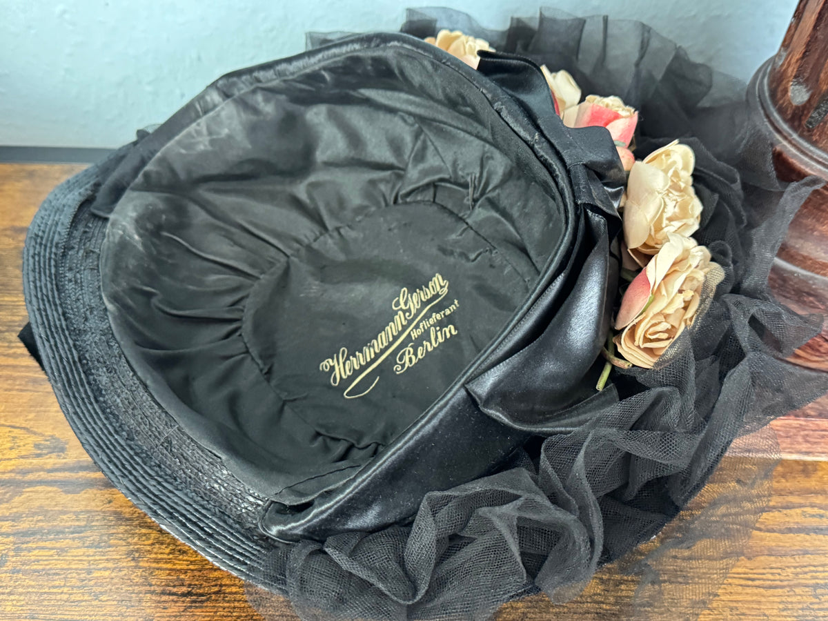 GERSON Edwardian Walking Hat, Berlin, ca. 1913