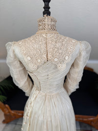 Antique Edwardian Festive Dress, ca. 1908