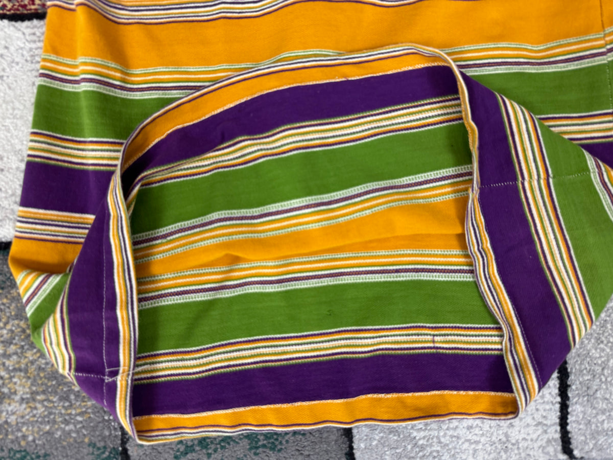 Striped Cotton Knit Bathing Suit Set, ca. 1926