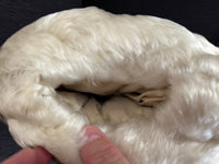 Goose Feather Collar Stole, Muff and Hat Appliqué, ca. 1890