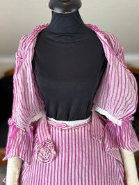 A Young Lady’s Summer Elegance – Antique Dress, ca. 1858