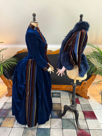 Winter Visiting Gown, America, ca. 1885 // Winter-Besuchskleid, Amerika, ca. 1885