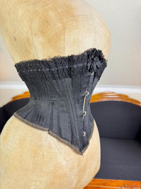 GRAND MAGASINS DU LOUVRE Waist Corset, Paris, ca. 1870