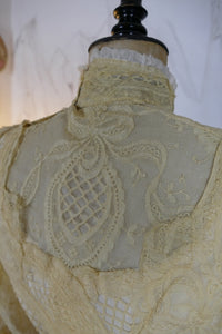 MACHERET Society Dress, New York & Paris, ca. 1901