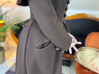 Ensemble de voyage victorien en laine avec sac assorti, Allemagne, vers 1898