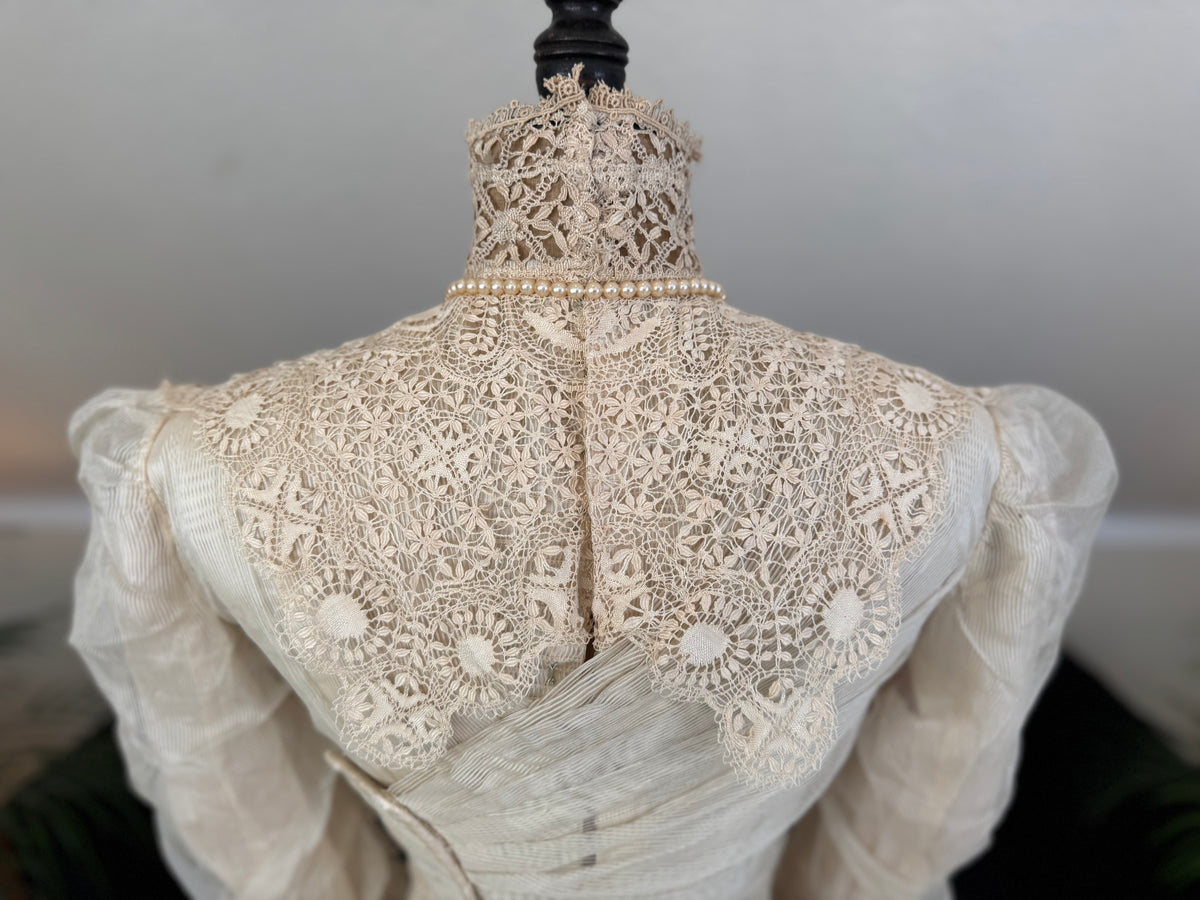 Antique Edwardian Festive Dress, ca. 1908