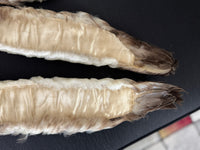 Goose Feather Collar Stole, Muff and Hat Appliqué, ca. 1890