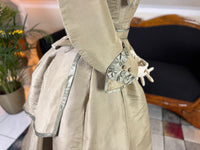 Antique Victorian Silk Gown, England, ca. 1868