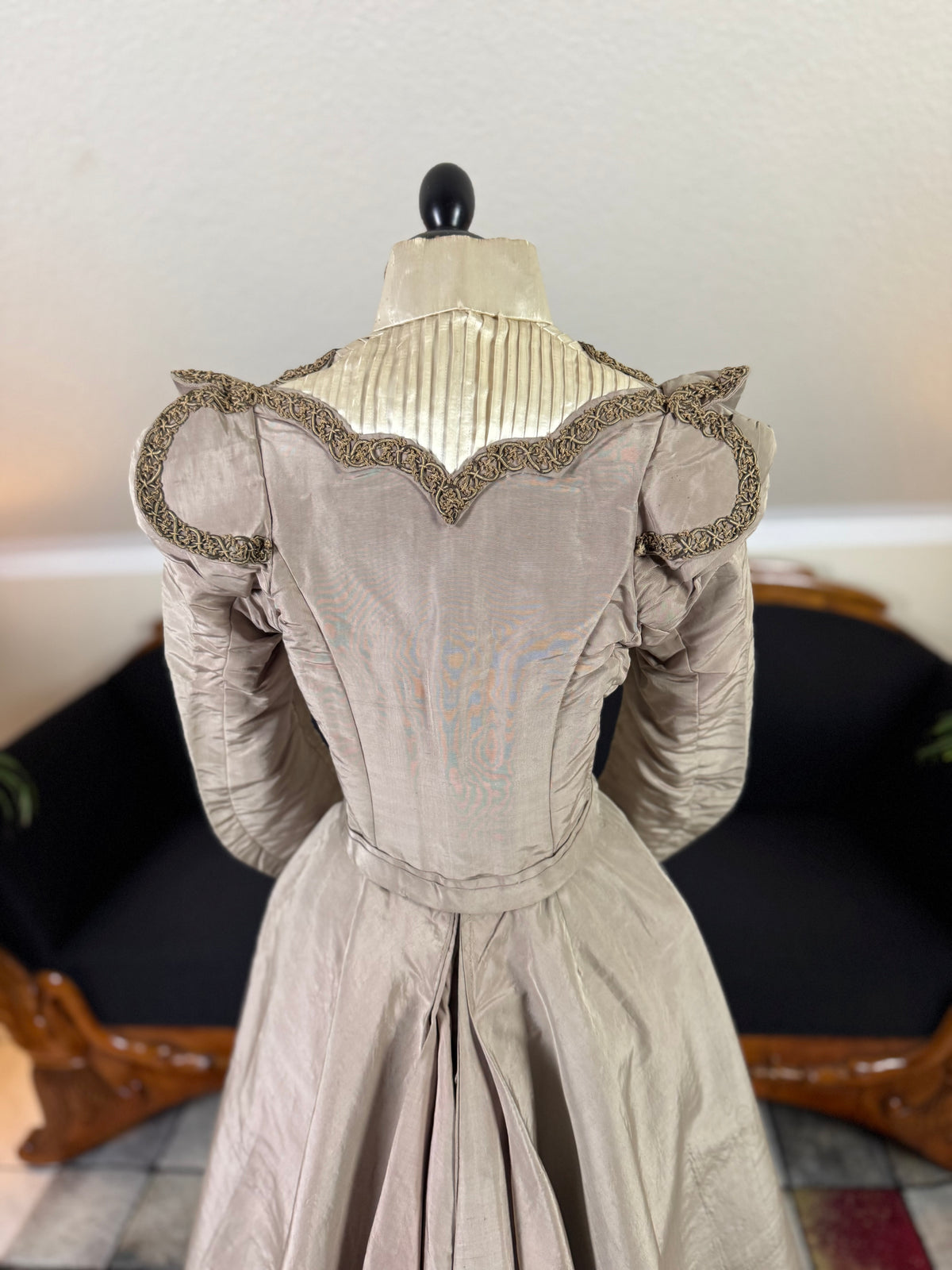 Antique Victorian Walking Dress, ca. 1897 - Three-Piece English Ensemble