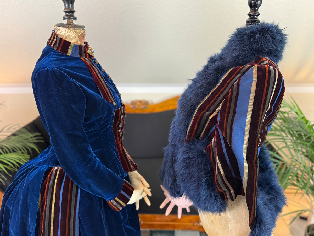 Winter Visiting Gown, America, ca. 1885 // Winter-Besuchskleid, Amerika, ca. 1885