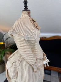 Antique Victorian Travel Dress, ca. 1883