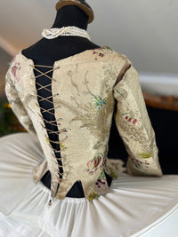 Rare Rococo Bodice, ca. 1765 – Hand‑Stitched French 18th‑Century Garment
