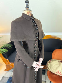 Ensemble de voyage victorien en laine avec sac assorti, Allemagne, vers 1898