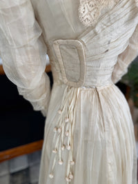 Antique Edwardian Festive Dress, ca. 1908