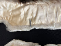 Goose Feather Collar Stole, Muff and Hat Appliqué, ca. 1890