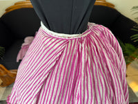 A Young Lady’s Summer Elegance – Antique Dress, ca. 1858