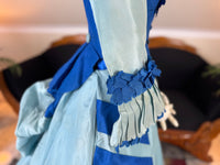 Antique Victorian Evening Dress, England, ca. 1872