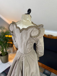 Antique Victorian Walking Dress, ca. 1897 - Three-Piece English Ensemble