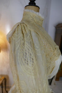 MACHERET Society Dress, New York & Paris, ca. 1901