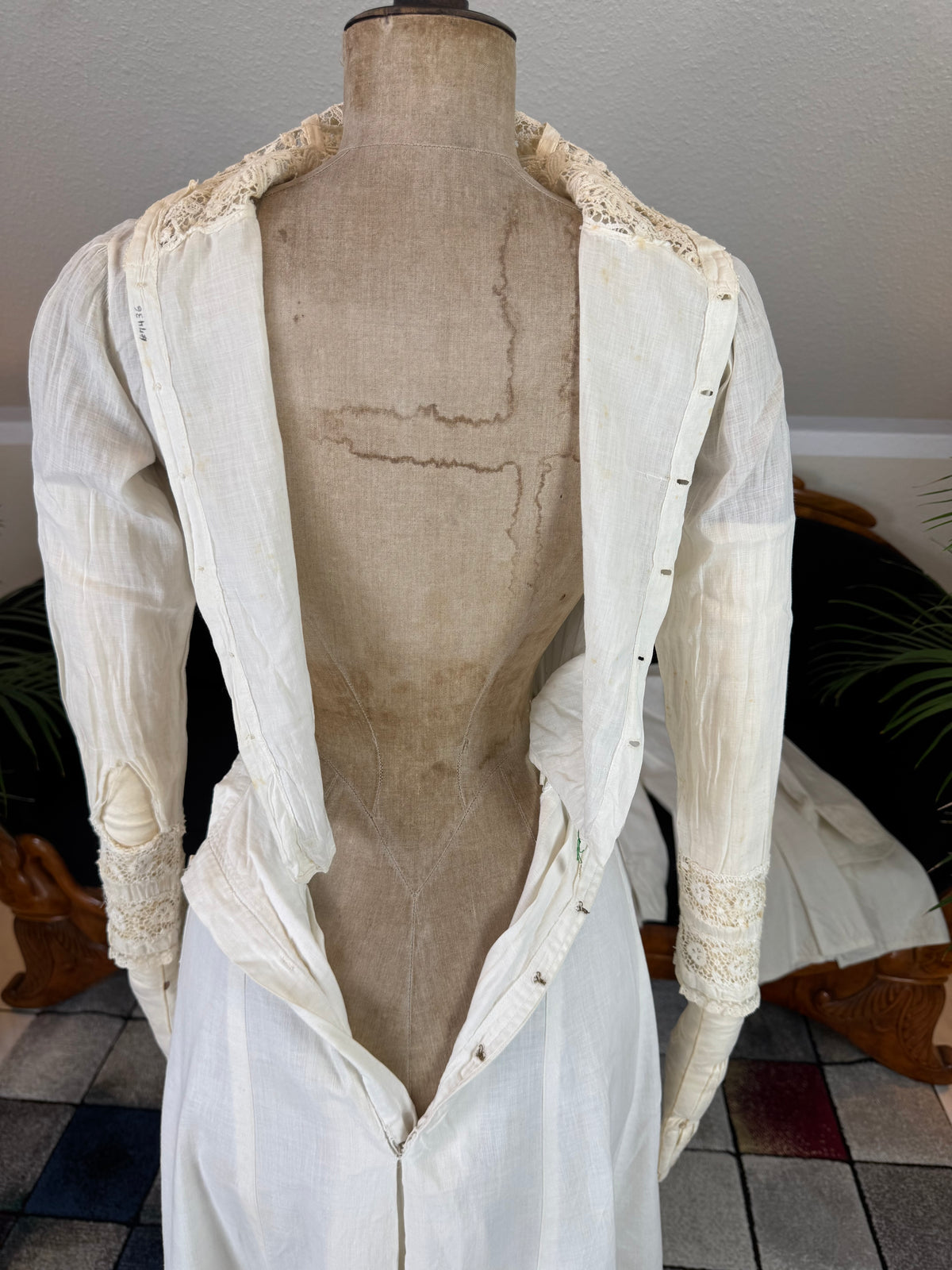 Antique Edwardian Walking Dress, America, ca. 1906