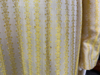 Robe du soir Empire en soie à motifs, vers 1810