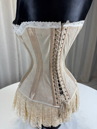 Extremely Rare CB Corset Display, ca. 1880 – Original Victorian Corset Under Glass Dome