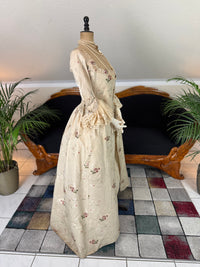 Rococo Robe á L'Anglaise and Petticoat, England, ca. 1770