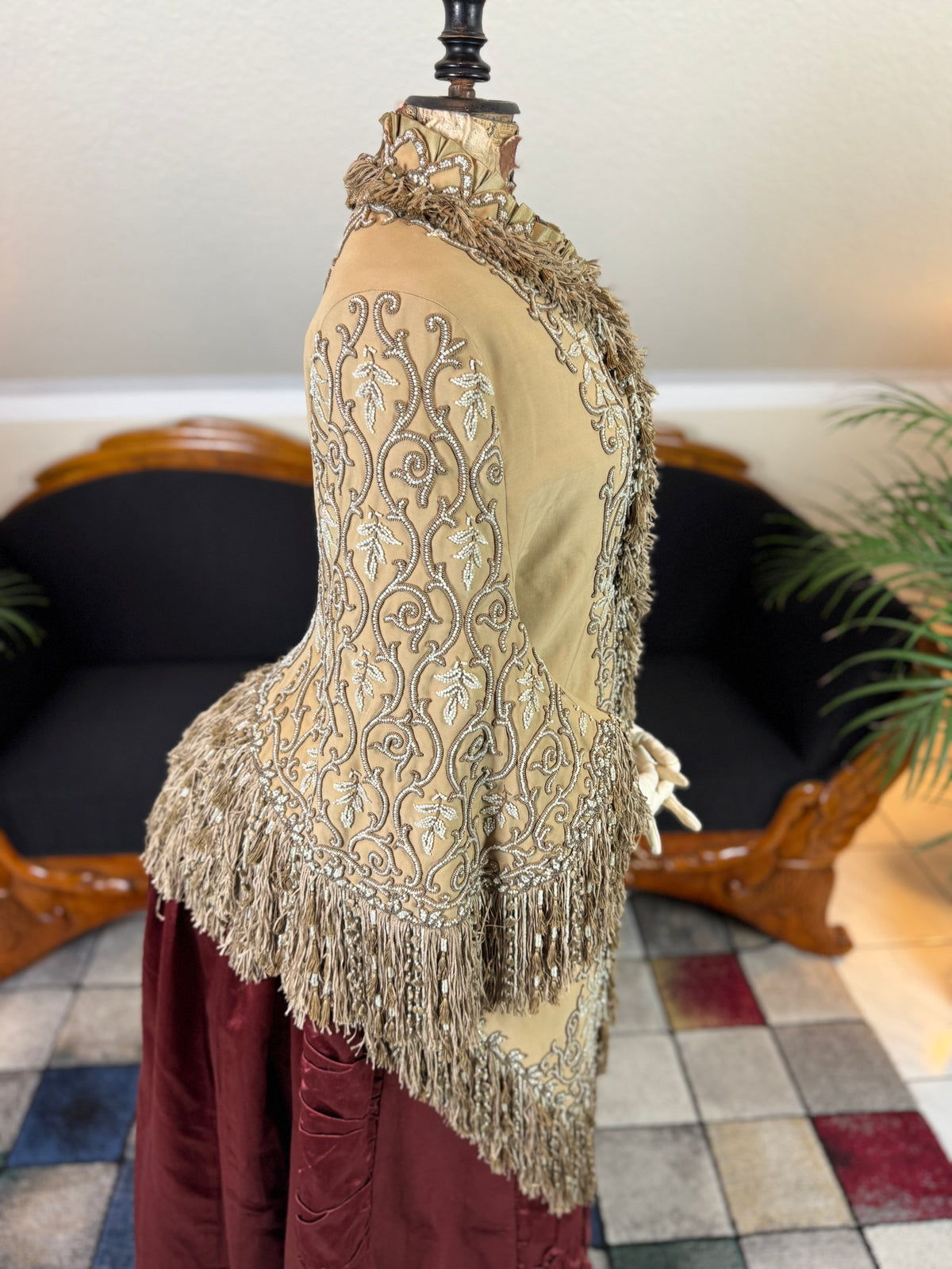 Antique Embroidered Dolman, ca. 1880