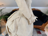 Antique Victorian Travel Dress, ca. 1883