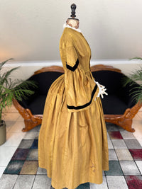 Antique Victorian Day Dress, ca. 1858
