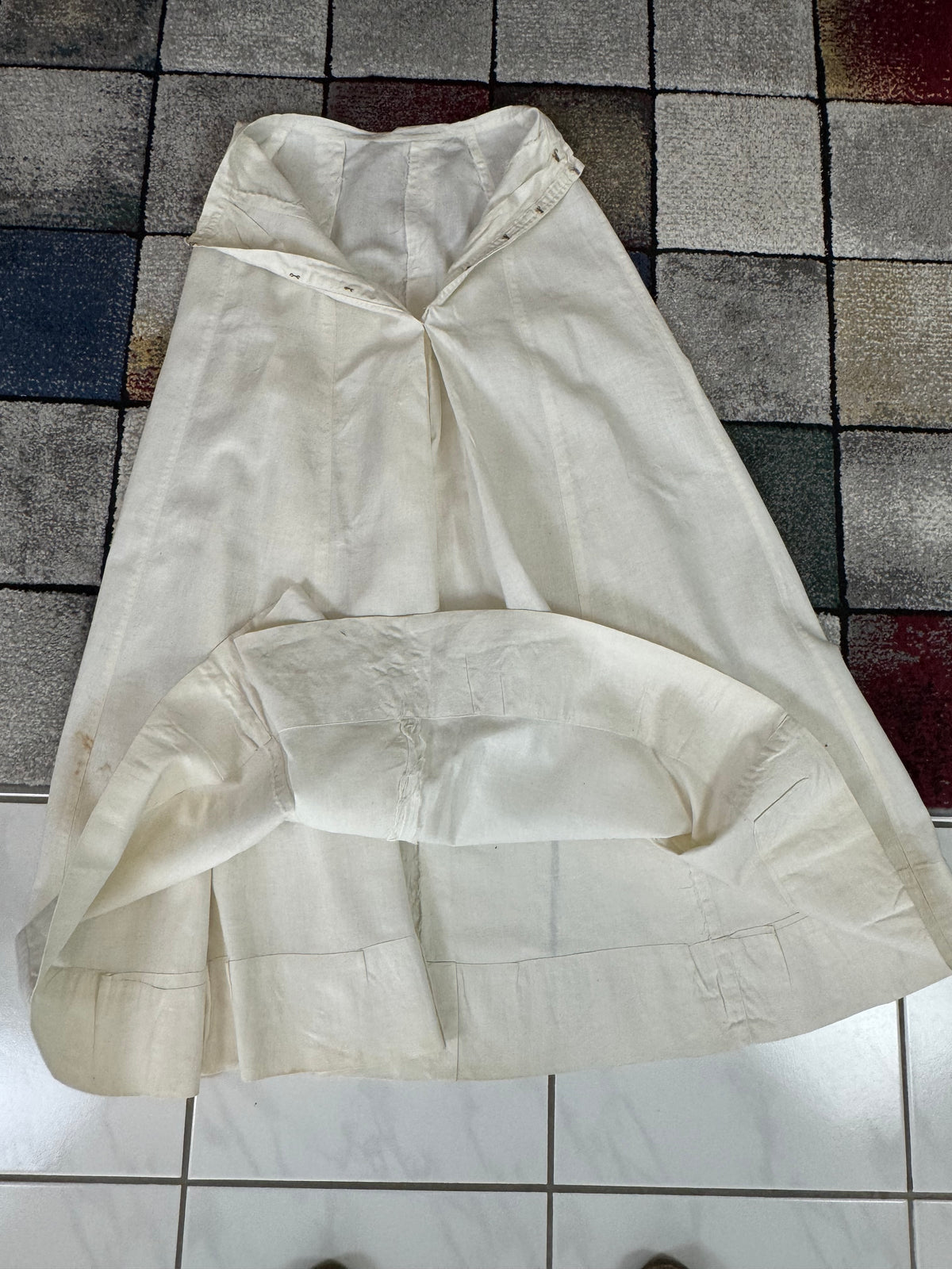 Antique Edwardian Walking Dress, America, ca. 1906