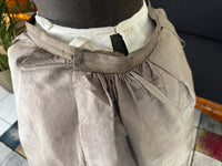 RILEY Silk Day Dress with Swallowtail Bodice, Stamford, ca. 1867