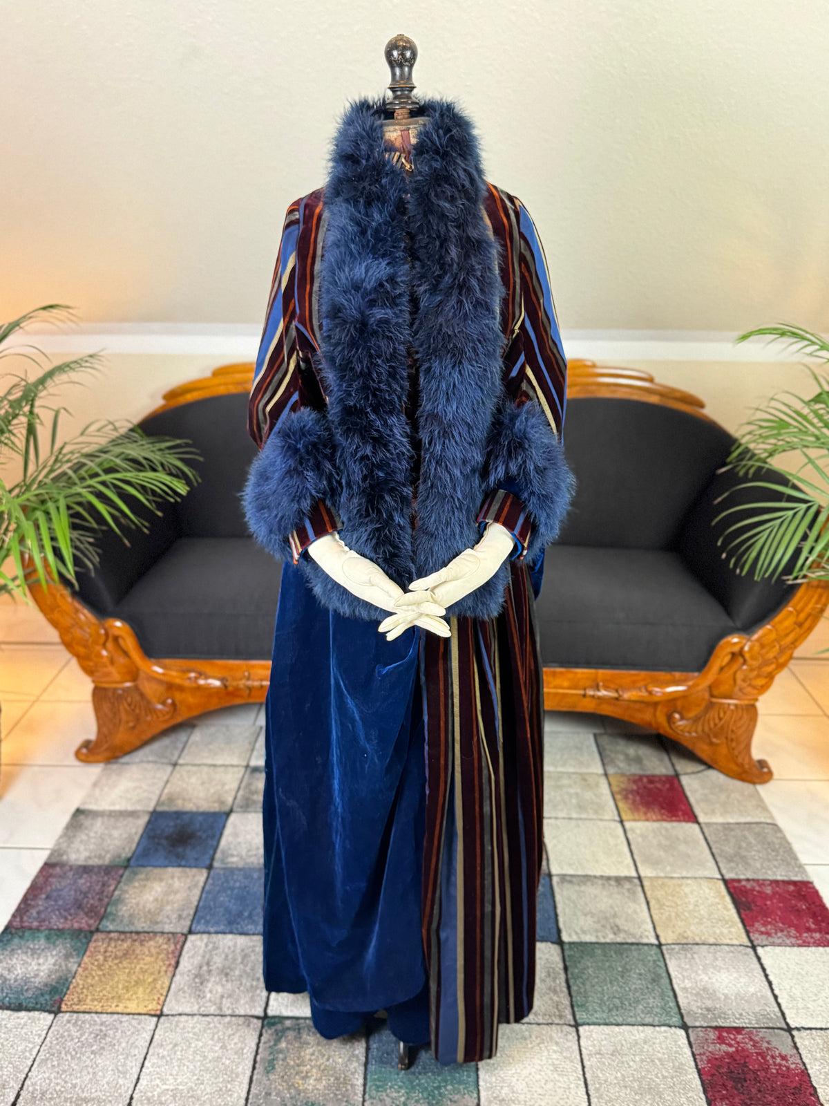 Winter Visiting Gown, America, ca. 1885 // Winter-Besuchskleid, Amerika, ca. 1885
