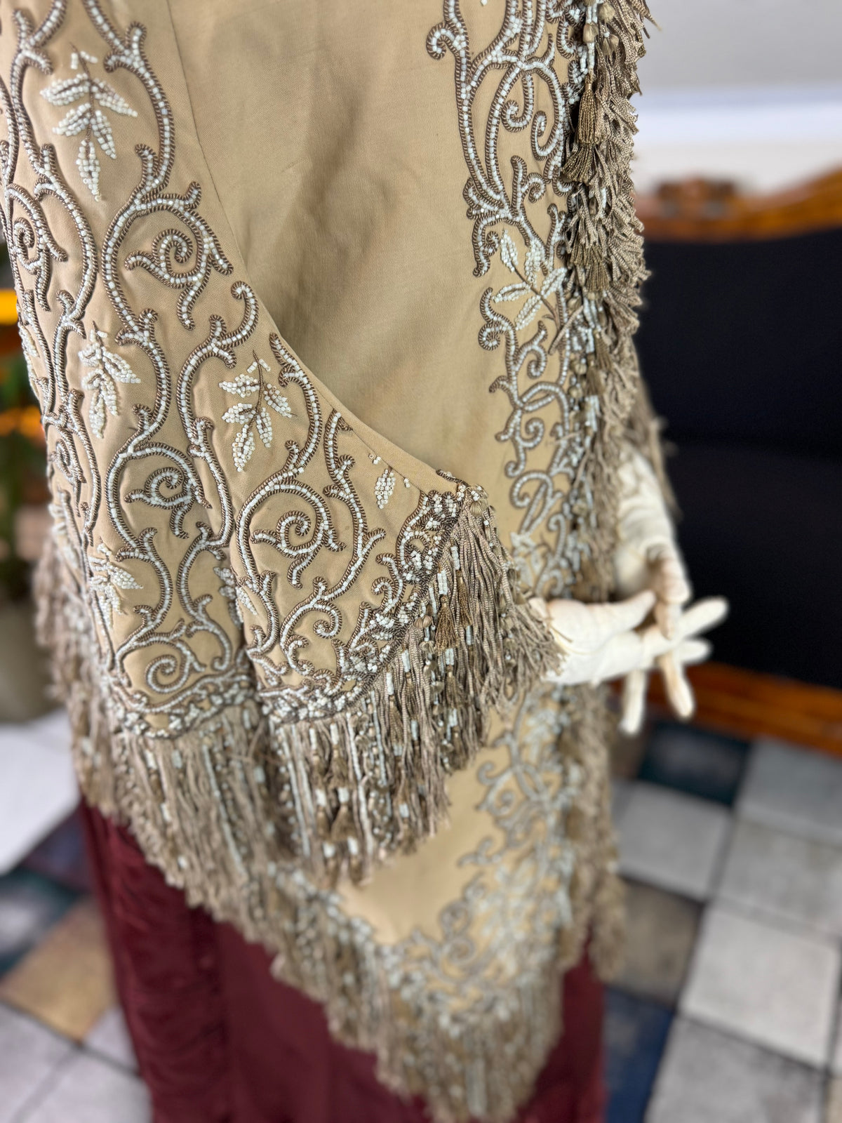 Antique Embroidered Dolman, ca. 1880
