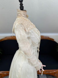 Antique Edwardian Festive Dress, ca. 1908