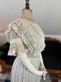 Antique Edwardian Tea Dress, America, ca. 1906